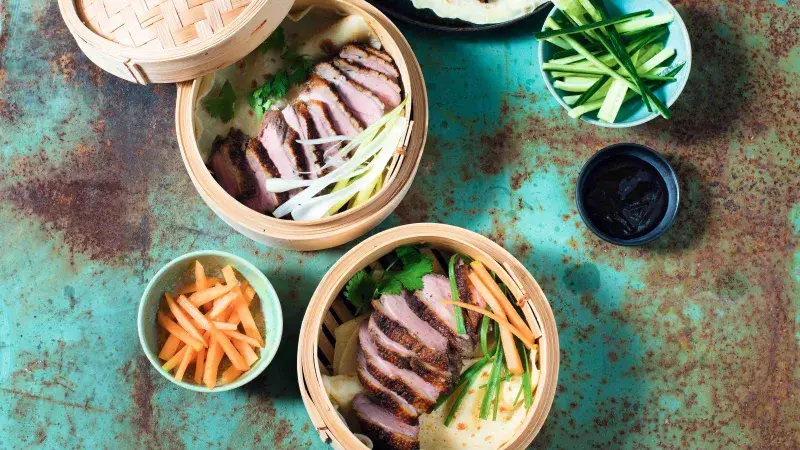 Kachní prsa po pekingsku