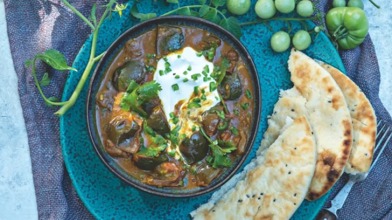 Kari z nezralých rajčat