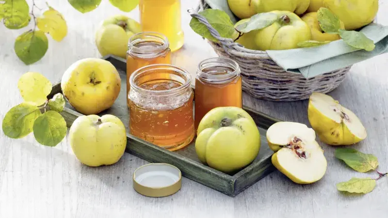 Kdoulové želé s limetami