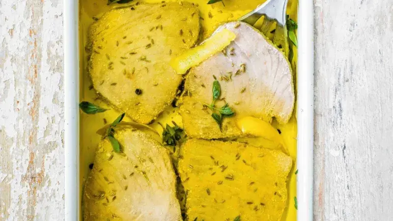 Konfitovaný tuňák