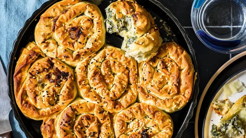 Kopřivová spanakopita