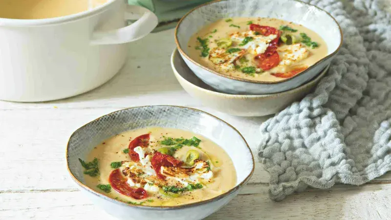 Květákový krém po španělsku