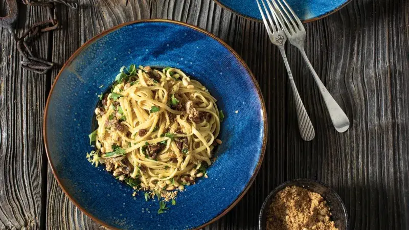 Linguine se sardinkami