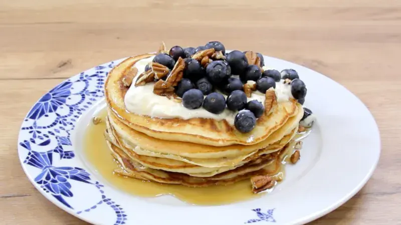 Ricottové lívance s citronem a vanilkou