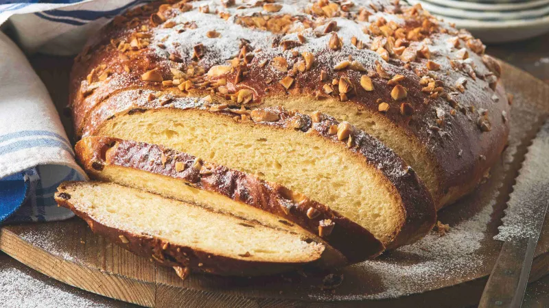 Stánin mandlový mazanec