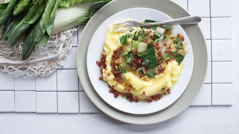 Mangold & polenta