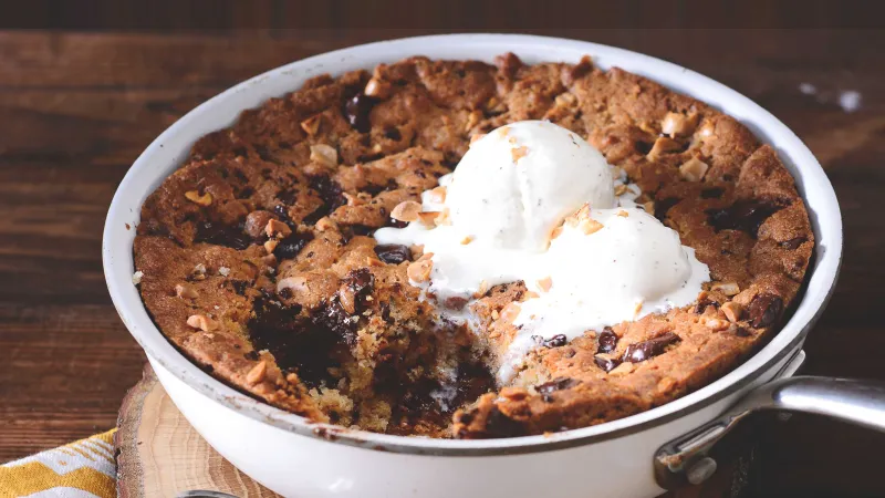 Maxi sušenka z pánve