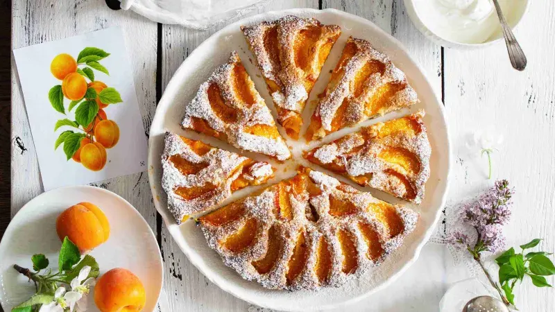 Meruňkový koláč