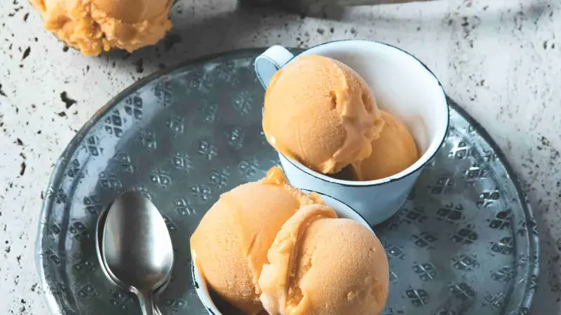 Meruňkový sorbet