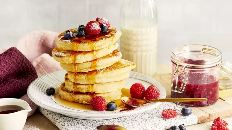 Nadýchané veganské lívance Slowly veggie