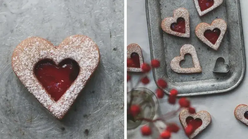 Špaldové linecké - Děvče u plotny 