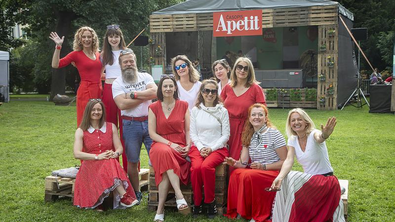 Redakce Apetit a Kristina Kloubková
