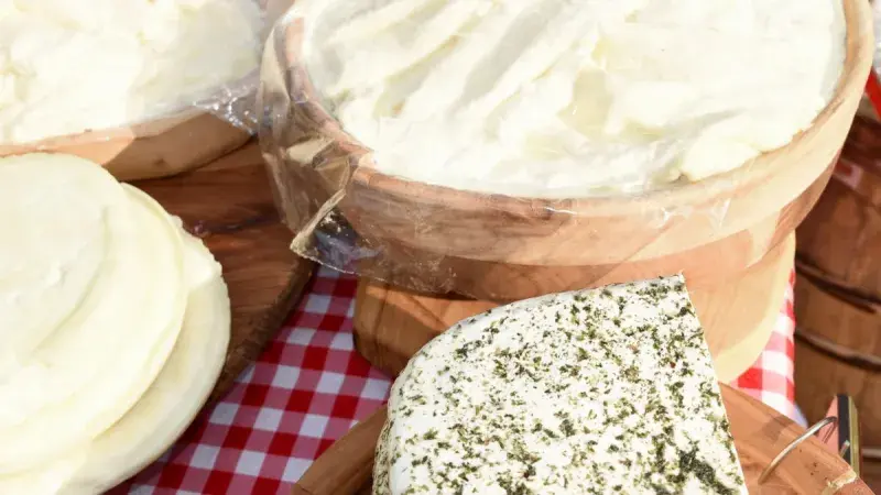 Domácí tavený sýr z tvarohu