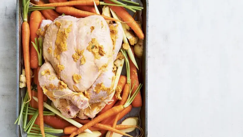 Pečené kuře po asijsku