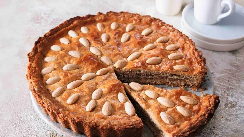 Perníkový koláč (gevulde speculaas)