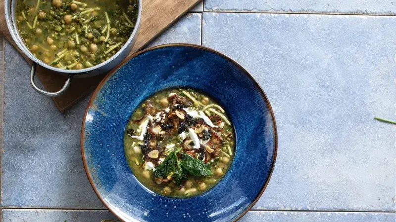 Perská luštěninová polévka aash