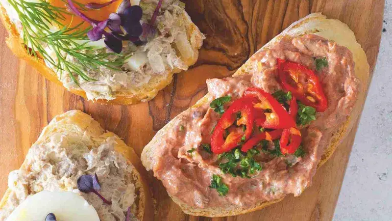 Pikantní rybičková pomazánka