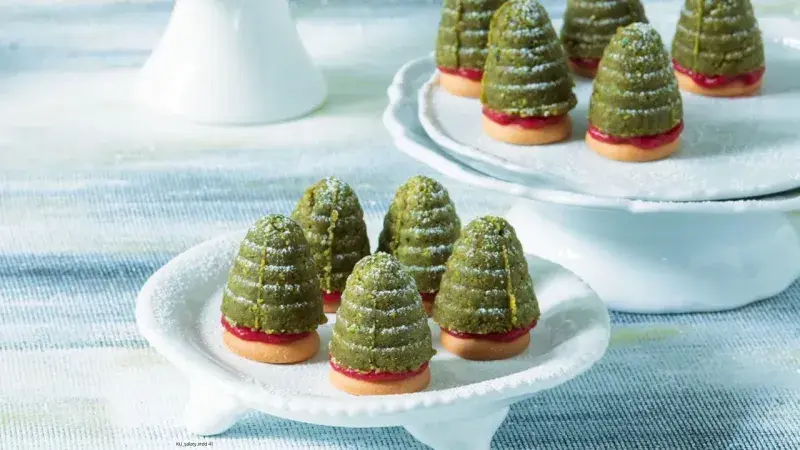 Pistáciovo-malinové úlky