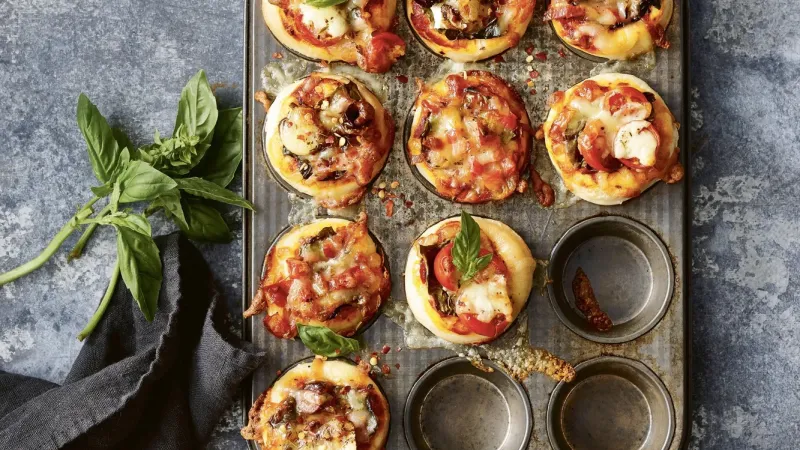 Pizza muffiny