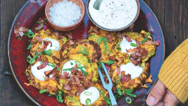 Placičky ze špagetové dýně 