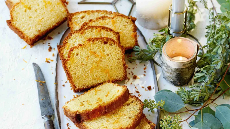 Polévaný klementinkový chlebíček