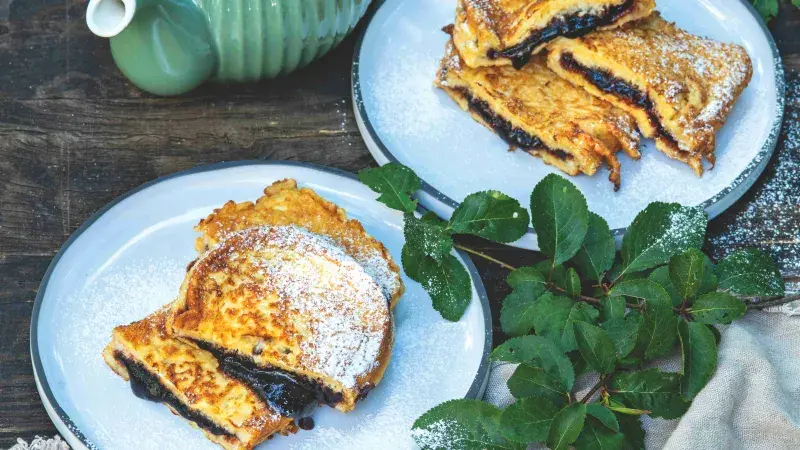 Povidlové sladké smaženky