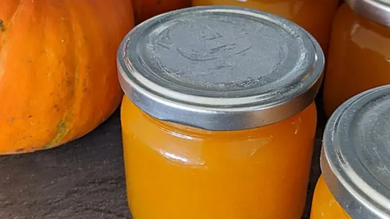 Dýňová vánoční marmeláda