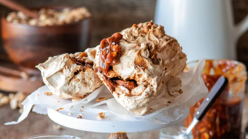 Pusinky se slaným karamelem