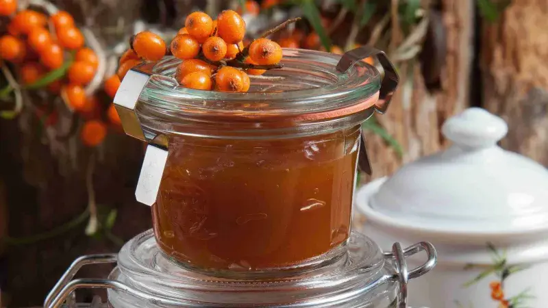 Rakytníkový džem