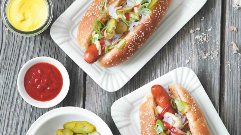 Klasický hot dog