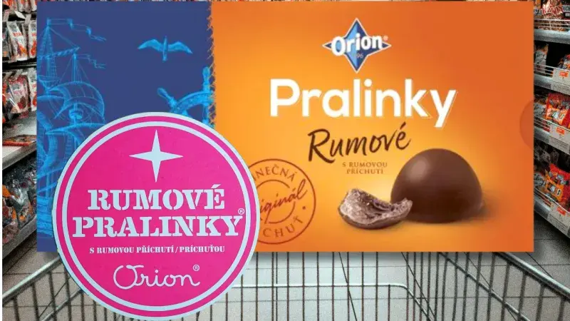 Rumové pralinky