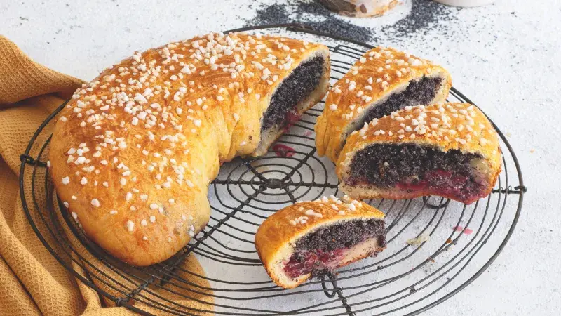 Štrúdl tvaroh & mák z remosky