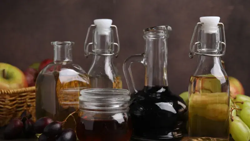 Různé druhy octů