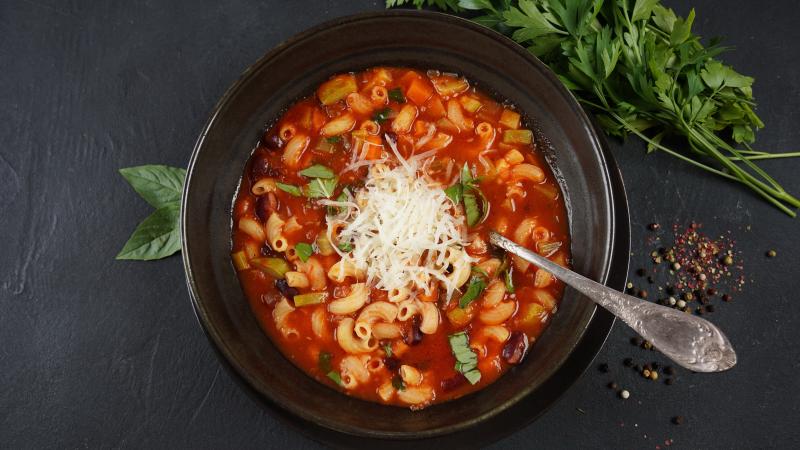 Podzimní minestrone Podzimní minestrone