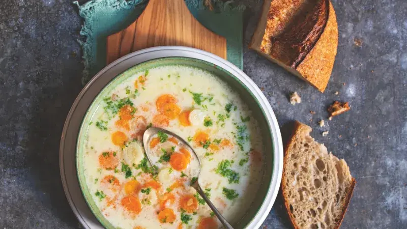 Slovácká zeleninová polévka