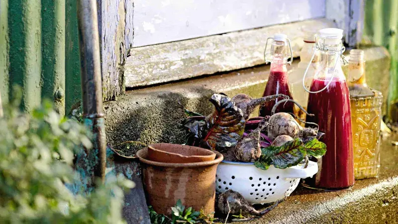 Smoothie z červené řepy