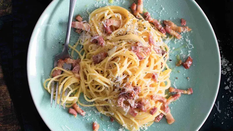 Špagety carbonara