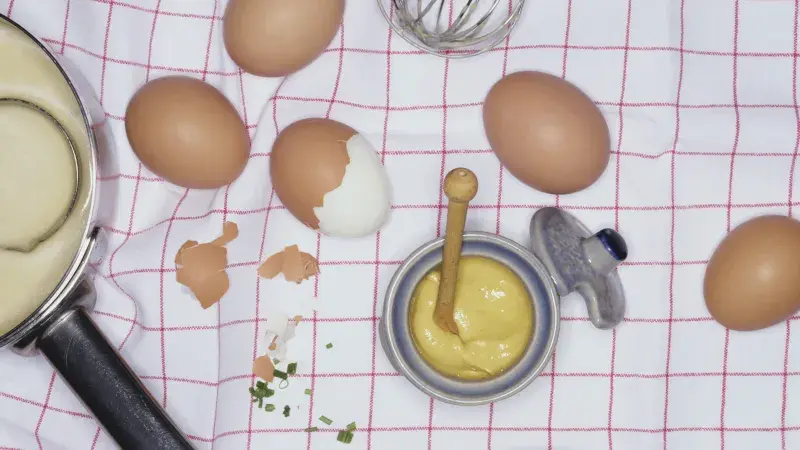 Majonéza z vařených vajec