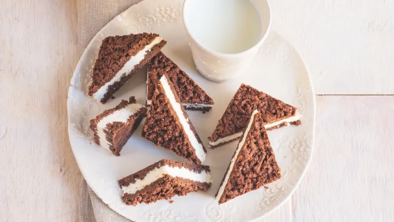 Strouhané kakaové řezy