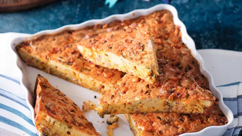 Supersnadný slaný koláč