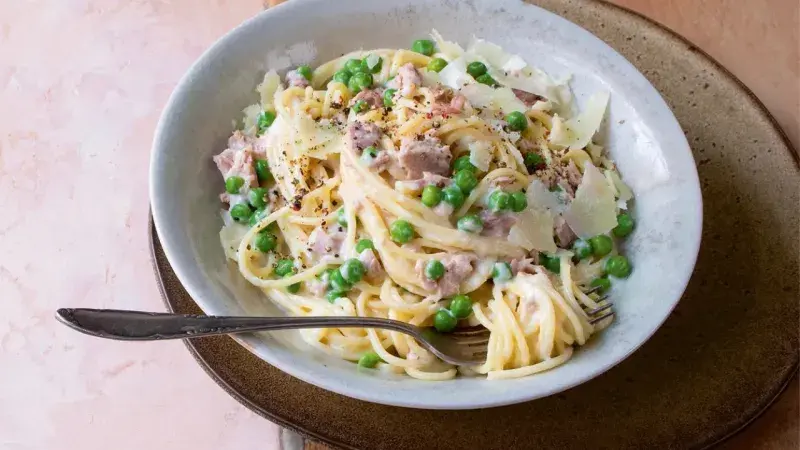 Těstoviny s tuňákem