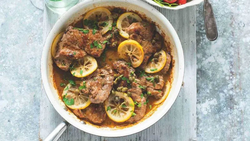 Telecí piccata