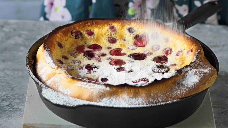 Třešňové clafoutis
