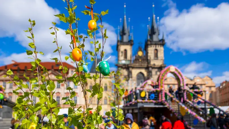Velikonoční trhy Staroměstské náměstí