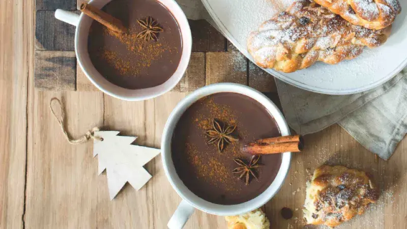 Voňavé vánoční kakao