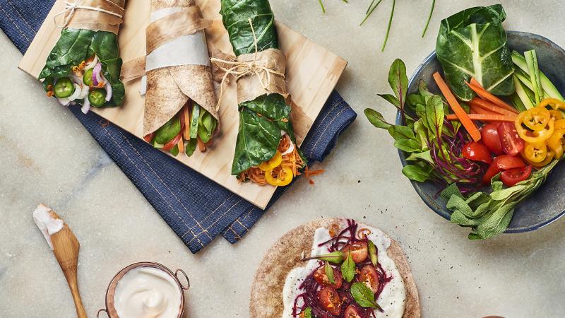 Zeleninový wrap Zeleninový wrap