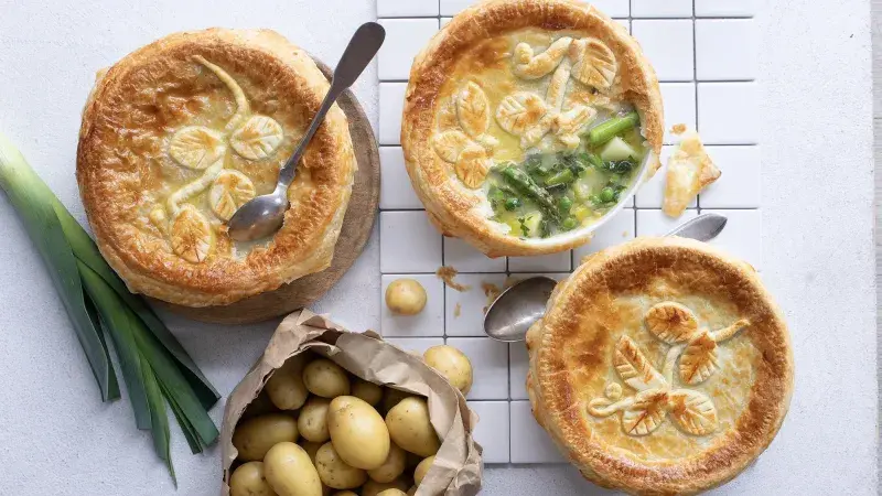 Zapečená jarní polévka