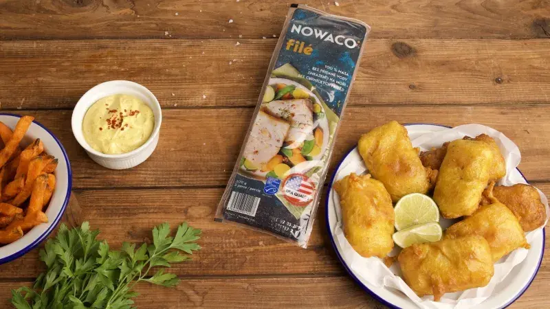 Filé Nowaco v pivním těstíčku