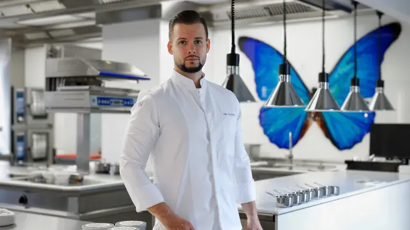 Šéfkuchař Jan Knedla v oceněné restauraci Papilio