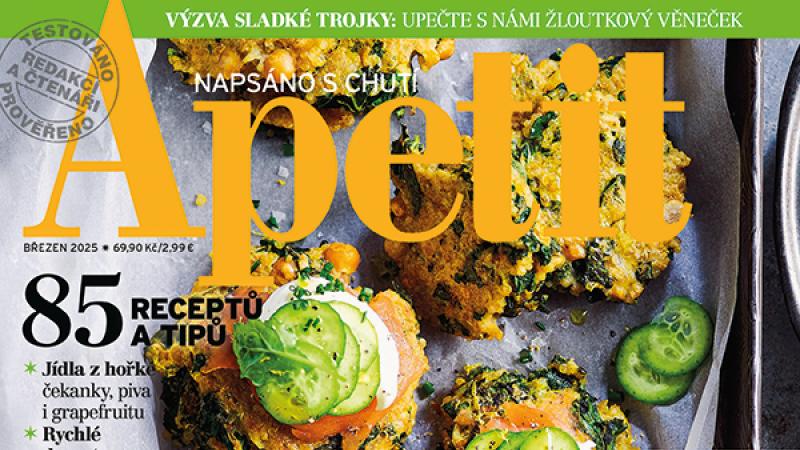 Březnový Apetit právě v prodeji Březnový Apetit právě v prodeji